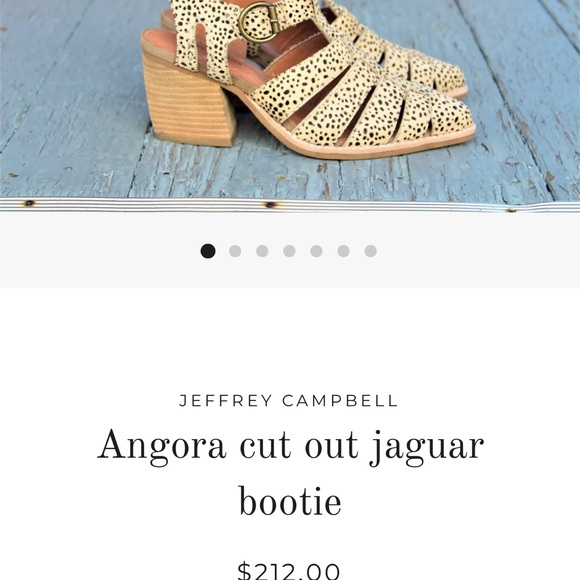 Jeffrey Campbell Angora calf hair booties size 7 - Picture 6 of 6